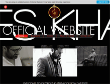 Tablet Screenshot of georgeskhabbaz.com